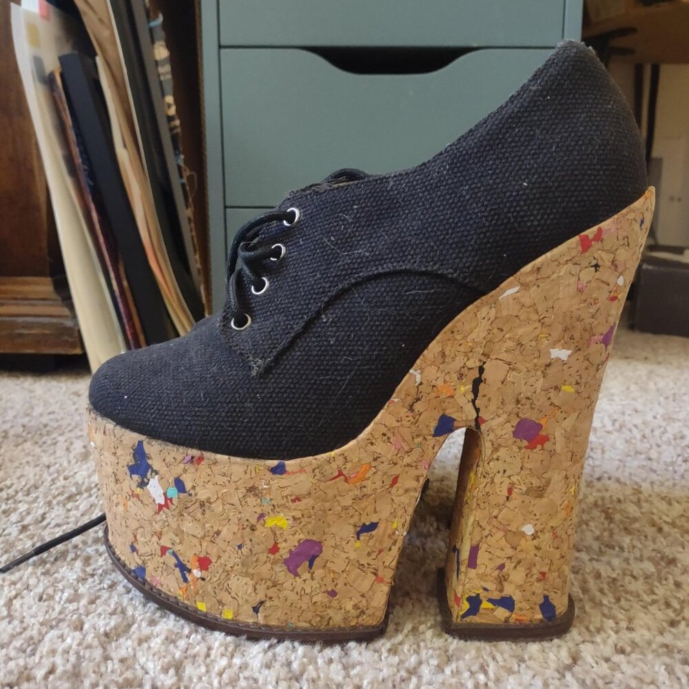 Cork Sole Jeffrey Campbell Platforms